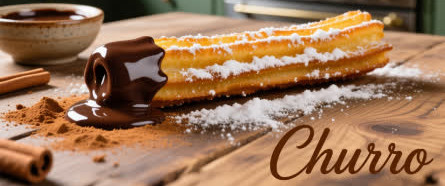 Icono Churro Chocolate