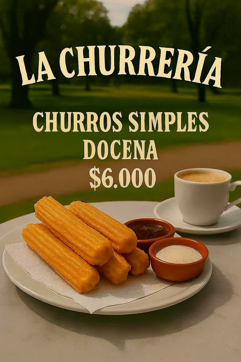 Churros tradicionales